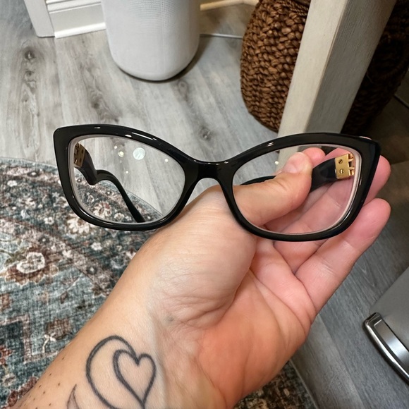 Dolce & Gabbana Black Cat Eye Eyewear - Picture 2 of 4